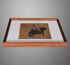 鼎湖书画装裱配框服务案例